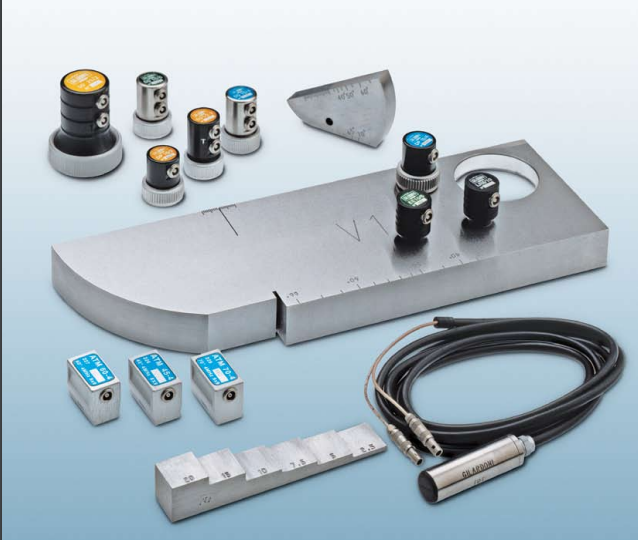 BLOQUES DE CALIBRACION, TRANSDUCTORES Y CABLES